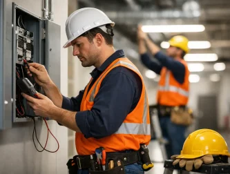 Commercial Electrician Services for Safer Sites