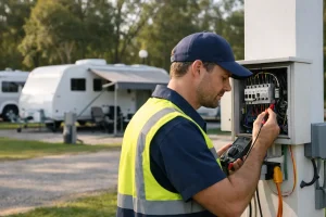 Guide to Caravan Park Electrical Compliance
