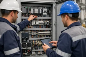 Industrial Control Panel Installation Example